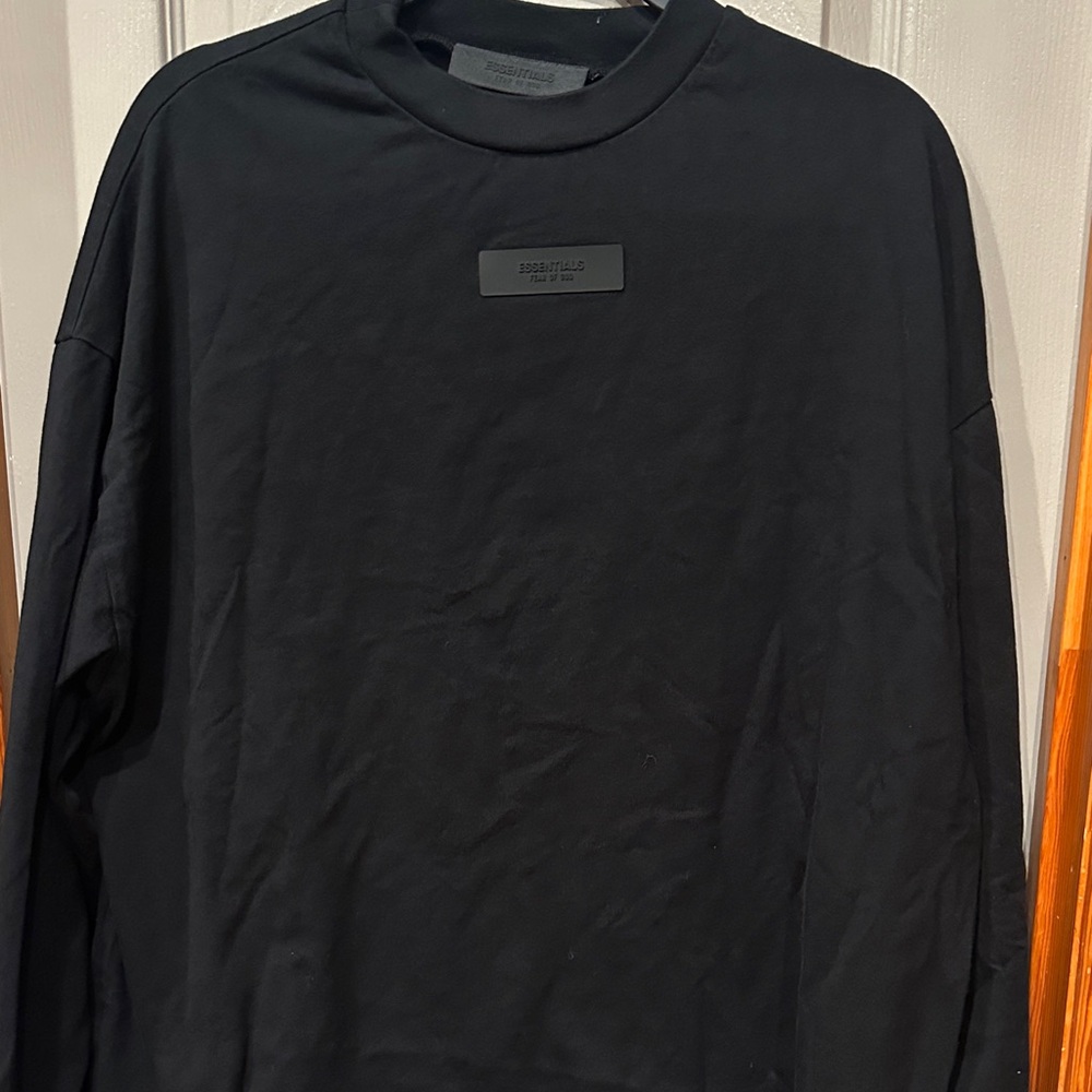 Fear of God Black Long Sleeve Shirt